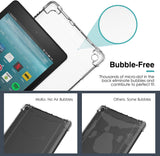 MoKo Case Fits All-New Amazon Kindle Fire 7 Tablet (9th Generation, 2019 Release), Ultra Clear Soft Flexible Transparent TPU Skin Bumper Back Cover Shell - Clear