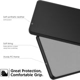 MoKo Case Fits Kindle Paperwhite (10th Generation, 2018 Releases), Premium Ultra Lightweight Shell Cover with Auto Wake / Sleep for Amazon Kindle Paperwhite 2018 E-reader - Black