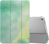 MoKo Case Fit New iPad Air (3rd Generation) 10.5" 2019/iPad Pro 10.5 2017 - Slim Lightweight Smart Shell Stand Cover with Translucent Frosted Back Protector - Spring Lilac (Auto Wake/Sleep)
