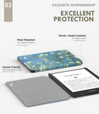 MoKo Case for 6.8" Kindle Paperwhite (11th Generation-2021) and Kindle Paperwhite Signature Edition, Light Shell Cover with Auto Wake/Sleep for Kindle Paperwhite 2021 E-Reader, Almond Blossom