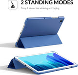 MoKo Case Fits Samsung Galaxy Tab A7 10.4 Inch (SM-T500 / T505 / T507), Lightweight Stand Smart Case Hard Shell Cover for Samsung Tab A7 Tablet 2020 – Navy Blue
