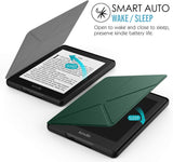 MoKo Case Fits 6" Kindle Paperwhite (10th Generation, 2018 Releases), Standing Origami Slim Shell Cover with Auto Wake/Sleep for Amazon Kindle Paperwhite 2018 E-Reader - Army Green