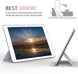MoKo Case Fit iPad Pro 9.7 - Slim Lightweight Smart Shell Stand Cover with Translucent Frosted Back Protector Fit iPad Pro 9.7" 2016 Release Tablet, Peach Blossom (with Auto Wake/Sleep)