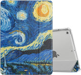 MoKo iPad 10.2 Case for iPad 9th Generation 2021/ iPad 8th Generation 2020/ iPad 7th Generation 2019, Slim Stand Hard Back Shell Smart Cover Case for iPad 10.2 inch, Auto Wake/Sleep, Champagne Gold