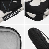 MoKo 9-11 Inch Tablet Sleeve Bag Carrying Case Fits iPad air 5 10.9" 2022, iPad Pro 11 2021-2018, iPad 9/8/7th Gen 10.2, iPad Air 4 10.9/Air 3 10.5, Tab S8 11"/Tab A 10.1, Black&White Magnolia