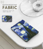 MoKo Case for 6.8" Kindle Paperwhite (11th Generation-2021) and Kindle Paperwhite Signature Edition, Light Shell Cover with Auto Wake/Sleep for Kindle Paperwhite 2021 E-Reader, Starry Night Blue
