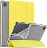 MoKo Case Fits Samsung Galaxy Tab A7 Lite 8.7 Inch SM-T225/T220/T227, Slim Lightweight Smart Case Trifold Stand Case with Soft TPU Translucent Frosted Back Shell for Galaxy Tab A7 Lite – Peacock Blue
