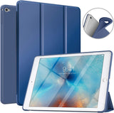 MoKo Case Fit iPad Air 2, Slim Smart Shell Stand Folio Case with Soft TPU Back Cover Compatible with iPad Air 2 9.7", Auto Wake/Sleep - Black