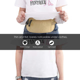 MoKo Secure Travel Money Belt, Undercover Hidden RFID Blocking Travel Wallet, Anti-Theft Passport Wallets for Men & Women