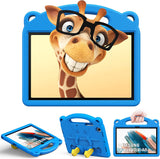 MoKo Case Compatible with Samsung Galaxy Tab A8 10.5 Inch 2022 (SM-X200/SM-X205/SM-X207), Heavy Duty EVA Foam Kids-Friendly Cover with Hand-Grip & Stand Fit Samsung Galaxy Tab A8 10.5" 2022, Green