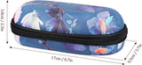 MoKo Sunglasses Case with Carabiner, Unisex PU Shockproof Protective Travel Eyeglasses Carry Case Glasses Storage Holder