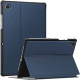MoKo Case Fit Samsung Galaxy Tab A8 10.5 Inch 2022 [SM-X200/X205/X207], Shock Proof Stand Folio Case,Multi- Viewing Angles, Hard PC Back Cover Fit Galaxy A8 10.5 Tablet, Auto Wake/Sleep, Purple