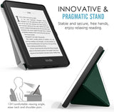 MoKo Case Fits 6" Kindle Paperwhite (10th Generation, 2018 Releases), Standing Origami Slim Shell Cover with Auto Wake/Sleep for Amazon Kindle Paperwhite 2018 E-Reader - Army Green