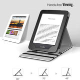 MoKo Case Fits All-New Kindle (10th Generation, 2019) / Kindle (8th Generation, 2016), Premium Vertical Flip Cover with Auto Wake/Sleep Function - BLACK