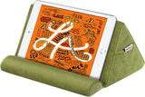 MoKo Tablet Pillow Stand, Pillow Lap Holder for iPad Tablet up to 11" for Xmas Gift, eReaders, Fit iPad 9 10.2", iPad Mini 6 8.3", iPad Pro 11/10.5/9.7, Air 4 Mini 5, Galaxy Tab S6/S7, Turquoise