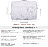 MoKo Laptop Sleeve Bag,Protective Accessory Case Fits Macbook Pro M1 Pro/M1 Max 14.2 2021 Acer HP Dell Chromebook 14,ThinkPad X1 14"/P14s 14",ZenBook Flip 14,Surface Book 15",Galaxy Tab S8 Ultra 14.6"