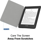 MoKo Case Fits 6" Kindle Paperwhite (10th Generation, 2018 Releases), Thinnest Lightest Smart Shell Cover with Auto Wake/Sleep for Amazon Kindle Paperwhite 2018 E-Reader - Almond Blossom