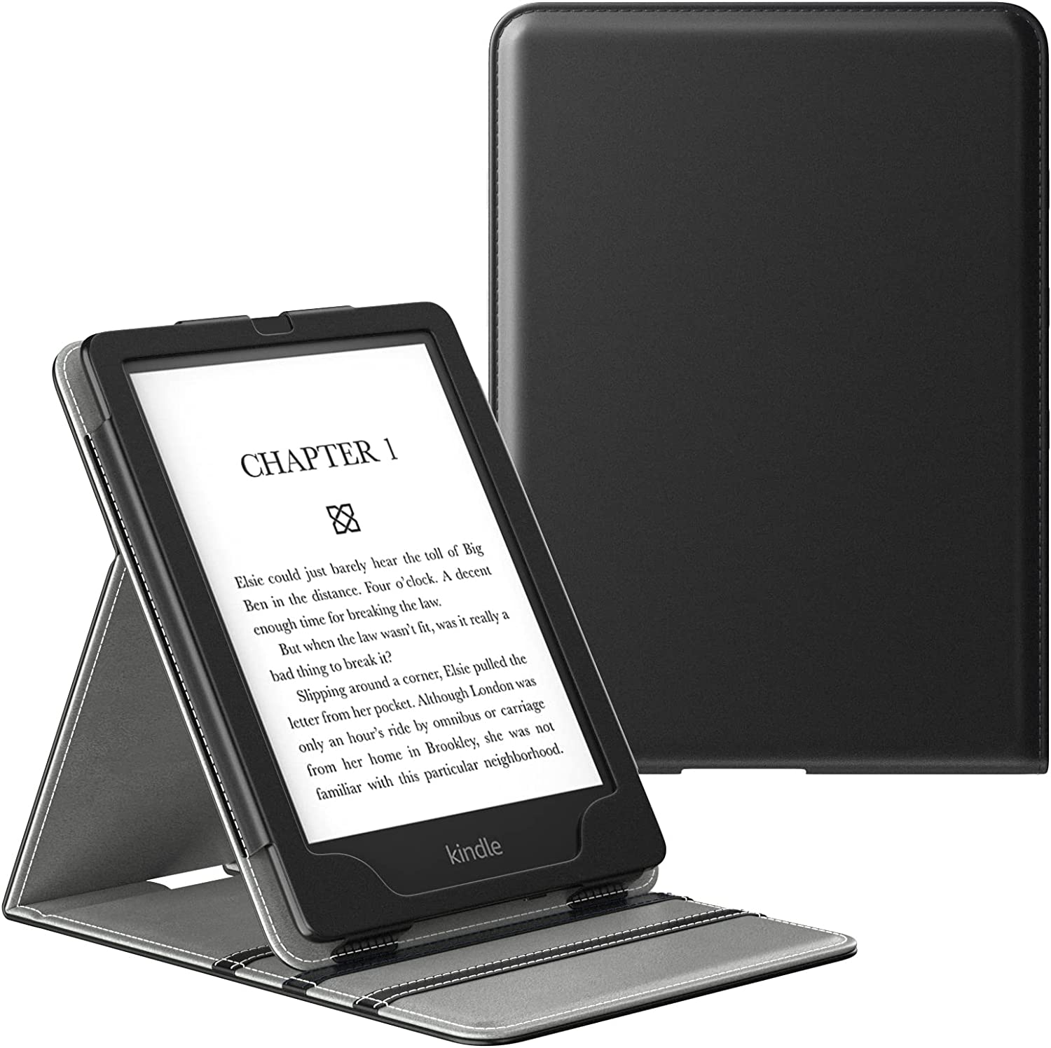 MoKo Case for 6.8" Kindle Paperwhite (11th Generation-2021) and Kindle Paperwhite Signature Edition, Premium Vertical Flip Cover with Auto Wake/Sleep for Kindle Paperwhite 2021, Vintage Style