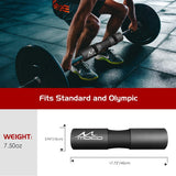 MoKo Squat Pad, Standard and Olympic Bars Thick Foam Sponge Pad with 2 Securing Straps, Neck and Shoulder Protective Sponge Mat for Squats, Lunges, Hip Thrusts Weightlifting