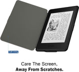 MoKo Case for Kindle Paperwhite, Premium PU Leather Cover with Auto Wake/Sleep Fits All Paperwhite Generations Prior to 2018 (Will not fit All-New Paperwhite 10th Generation), Lucky Tree