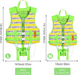 MoKo Swimming Vest for Kids, Children Swim Vests Water Activity Equipment Cute Pattern Watersports Swimming Device for Toddlers Boys Girls 50-90 lbs(L Size) 37-50 lbs (M Size)