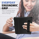 MoKo Case Fit Samsung Galaxy Tab A 10.1 2019, Premium Slim Folding Stand Cover Case for Galaxy Tab A 10.1 Inch SM-T510/SM-T515 2019 Release Tablet - Black