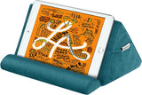 MoKo Tablet Pillow Stand, Pillow Lap Holder for iPad Tablet up to 11" for Xmas Gift, eReaders, Fit iPad 9 10.2", iPad Mini 6 8.3", iPad Pro 11/10.5/9.7, Air 4 Mini 5, Galaxy Tab S6/S7, Turquoise