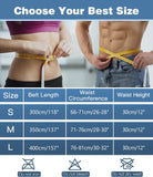 MoKo Sweat Waist Trainer for Women One Belts, Waist Trimmer Workout Corset Waist Trainer Cincher Trimmer Shaper Zipper