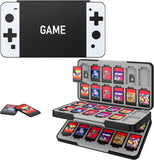 MoKo 48 Game Card Case Compatible with Nintendo Switch OLED 2021/Switch/Switch Lite, Switch Games Holder Case for 48 Switch Game Card & 24 SD Card, Slim & Portable Game Card Storage Box, Pokeball