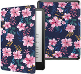 MoKo Case for 6.8" Kindle Paperwhite (11th Generation-2021) and Kindle Paperwhite Signature Edition, Light Shell Cover with Auto Wake/Sleep for Kindle Paperwhite 2021 E-Reader, Almond Blossom