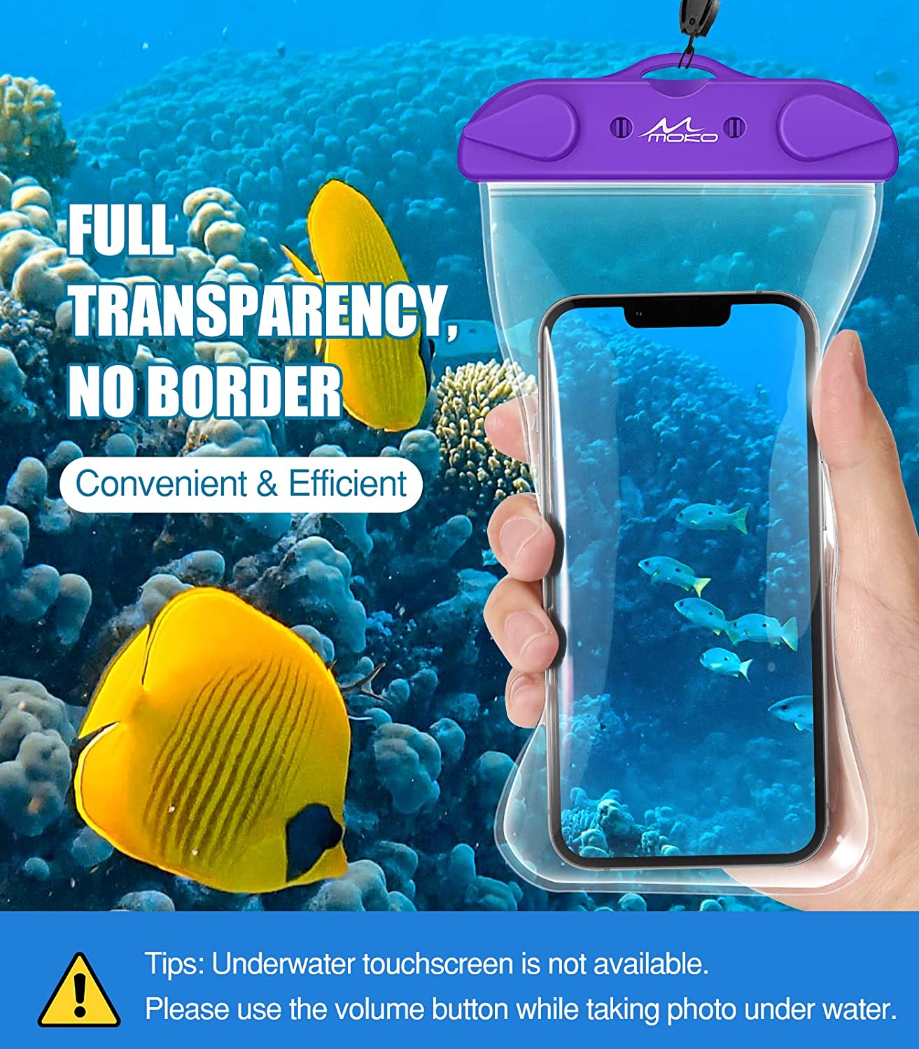MoKo Waterproof Phone Pouch 2-Pack Compatible with iPhone 13 Pro Max, – Mokodirect MoKo Waterproof Phone Pouch 2-Pack Compatible with iPhone 13 Pro Max, – Mokodirect