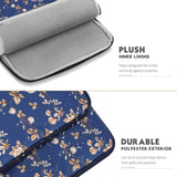 MoKo Sleeve Bag for 13.3 Inch Laptop,Carrying Pouch Sleeve Case with Pocket Fits Galaxy Tab S8+ 12.4",Surface Pro 8,MacBook Pro M1 Pro/M1 Max 14.2 2021/Air/Pro 13.3 2020,iPad Pro 12.9 2021,Chromebook