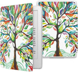 MoKo Case Fits 6" Kindle Paperwhite (10th Generation, 2018 Releases), Thinnest Lightest Smart Shell Cover with Auto Wake/Sleep for Amazon Kindle Paperwhite 2018 E-Reader - Almond Blossom