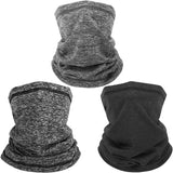 MoKo Neck Face Mask[3 Pack], Scarf Mask Bandana Balaclava Face Cover Shield