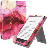 MoKo Case for 6.8" Kindle Paperwhite (11th Generation-2021) and Kindle Paperwhite Signature Edition, Slim PU Shell Cover Case with Auto-Wake/Sleep for Kindle Paperwhite 2021 E-Reader, Blue Ink