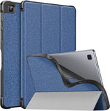 MoKo Case Fits Samsung Galaxy Tab A7 10.4 Inch 2020 Model (SM-T500/505/507), Lightweight Slim PU Tablet Case Shockproof TPU Back Shell Trifold Stand Cover with Auto Wake/Sleep, Green