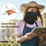 MoKo Neck Face Mask[3 Pack], Scarf Mask Bandana Balaclava Face Cover Shield