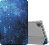 MoKo Case Fits Samsung Galaxy Tab A7 Lite 8.7 Inch SM-T225/T220/T227, Slim Lightweight Smart Case Trifold Stand Case with Soft TPU Translucent Frosted Back Shell for Galaxy Tab A7 Lite - Taro Purple