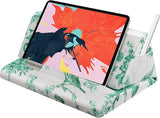 MoKo Tablet Pillow Stand, Soft Bed Pillow Holder Xmas Gift for up to 11" Pad, Fits iPad 10.2"(9th Gen), New iPad Mini 6 8.3" Air 4/3, iPad Pro 11/10.5/9.7, Mini 5 4, Galaxy Tab S6/S7 11", Pink