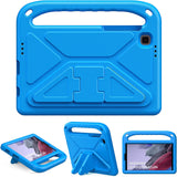MoKo Case Compatible with Samsung Galaxy Tab A7 Lite 8.7" 2021 (SM-T225/T220/T227), Lightweight EVA Foam Tablet Case Cover with Foldable Stands & Hand-Grip for Galaxy Tab A7 Lite 8.7" 2021, Blue