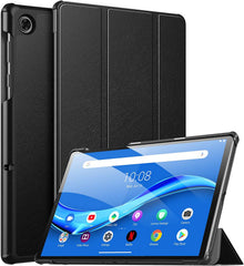 Moko Coque Pliable Ultra Mince Pour Lenovo Tab M10 10.1" (TB-X505F/X505L/X605F/X605L) - Noir