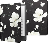 MoKo Case for 6.8" Kindle Paperwhite (11th Generation-2021) and Kindle Paperwhite Signature Edition, Lightweight Shell Cover with Auto Wake/Sleep for Kindle Paperwhite 2021, Fox & Rabbit Indigo