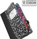 Verizon ASUS ZenPad Z8 / ZenPad 3 8.0 Case, MoKo Ultra Compact Protection Slim Folding Stand Cover Smart Case, with Auto Wake/Sleep for ASUS ZenPad Z8 (ZT581KL) 7.9" Tablet 2016, Notebook Black