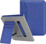 MoKo Case Fits 6" Kindle Paperwhite (10th Generation, 2018 Releases), PU Leather Protective Shell Stand Cover with Card Slot Fits Kindle Paperwhite E-Reader 2018 Version - Indigo