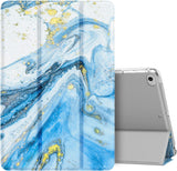 MoKo Case Fit New iPad Mini 5 2019/Mini 4 2015 (5th/4th Generation 7.9 inch), Slim Lightweight Smart Shell Stand Cover with Translucent Frosted Back Protector, with Auto Wake/Sleep,Navy Blue