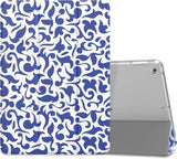 MoKo Case Fit 2018/2017 iPad 9.7 6th/5th Generation, Slim Lightweight Smart-Shell Stand Cover with Translucent Frosted Back Protector Fit iPad 9.7 Inch 2018/2017, Auto Wake/Sleep - Blue Quicksand