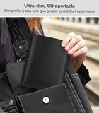 MoKo Sleeve Bag Fits with Kindle Voyage, Kindle Paperwhite 11th Gen 2021, All-New Kindle 2019, Ultra Slim Anti-Scratch PU Leather Case Cover Soft Felt Lining Protective Insert Carrying Pouch, Black