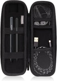 MoKo Holder Case Fit Apple Pencil 1&2, PU Leather Case Fit iPad 9th Gen 2021/8th Gen 2020/7th Gen 2019/iPad Mini 6 2021/iPad Air 4 2020/iPad Pro 11 & 12.9 2021, for Stylus Pen,Lucky Tree