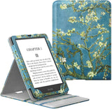 MoKo Case for 6.8" Kindle Paperwhite (11th Generation-2021) and Kindle Paperwhite Signature Edition, Premium Vertical Flip Cover with Auto Wake/Sleep for Kindle Paperwhite 2021, Vintage Style