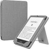 MoKo Case for 6.8" Kindle Paperwhite (11th Generation-2021) and Kindle Paperwhite Signature Edition, Slim PU Shell Cover Case with Auto-Wake/Sleep for Kindle Paperwhite 2021 E-Reader, Colorful Leaf